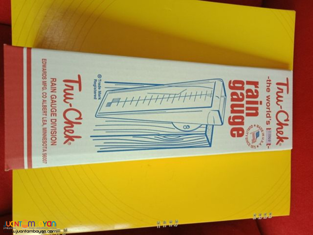 Rain Gauge, Tru-Chek Rain Gauge, Manual Rain Gauge, MADE IN USA