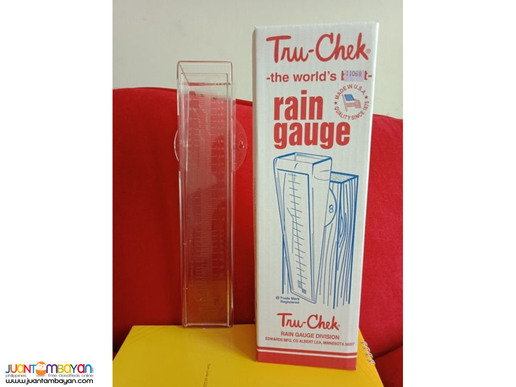Rain Gauge, Tru-Chek Rain Gauge, Manual Rain Gauge, MADE IN USA