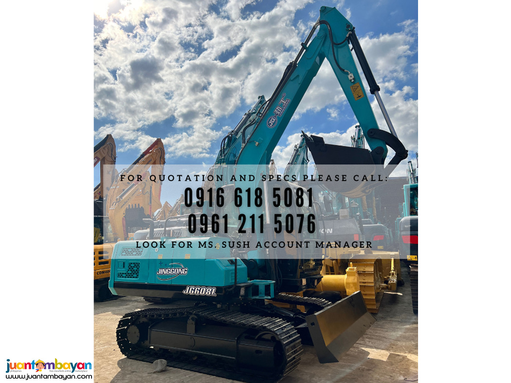 0.25 CUBIC BACKHOE EXCAVATOR WITH DOZER  JINGGONG JG708L