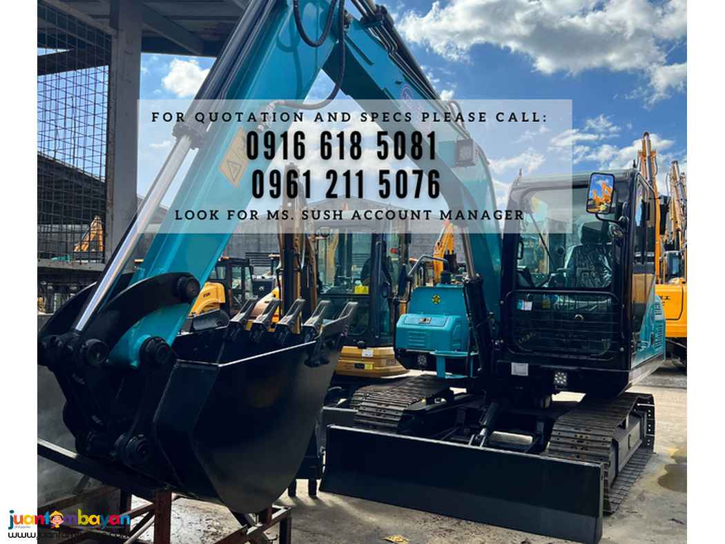 0.25 CUBIC BACKHOE EXCAVATOR WITH DOZER  JINGGONG JG708L