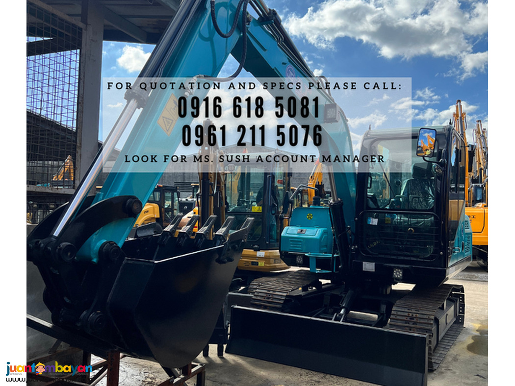 0.25 CUBIC BACKHOE EXCAVATOR WITH DOZER  JINGGONG JG708L