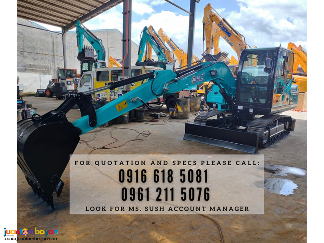 0.25 CUBIC BACKHOE EXCAVATOR WITH DOZER  JINGGONG JG708L