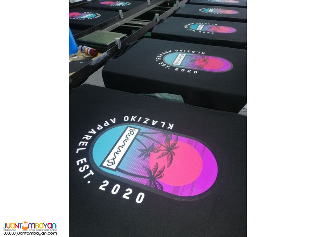 t-shirt printing for clothing lines