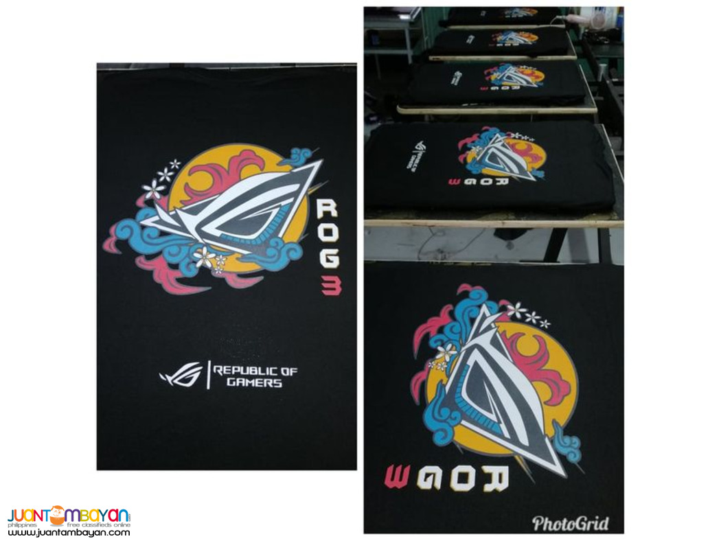 t-shirt printing for clothing lines