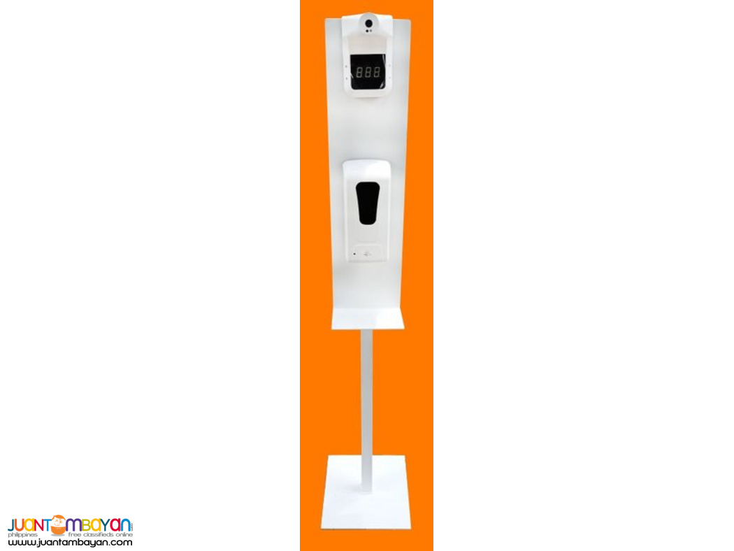 Alcohol Dispenser and Thermal Scanner with Stand