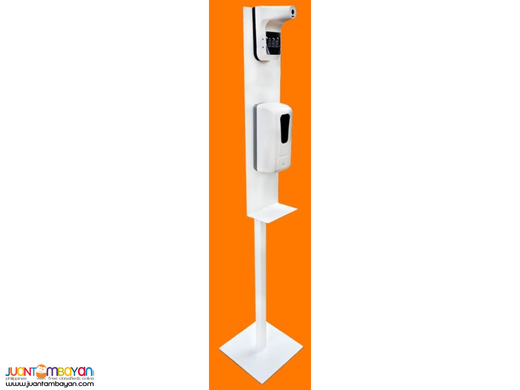 Alcohol Dispenser and Thermal Scanner with Stand