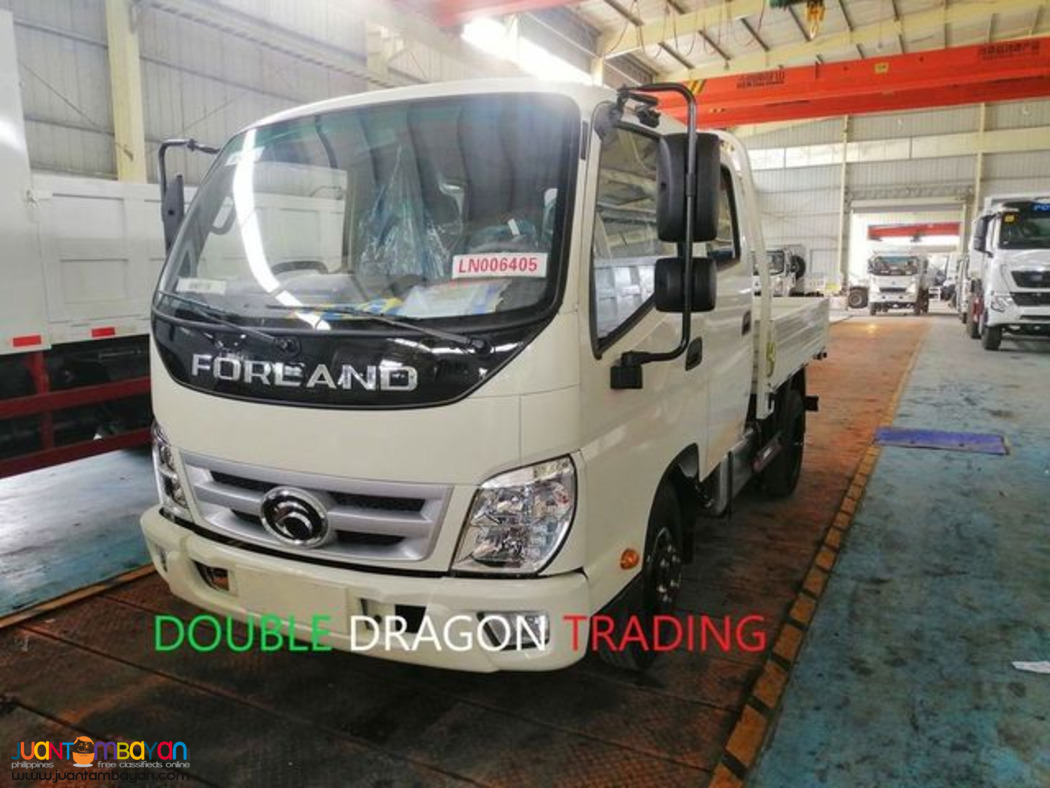 FORLAND DOUBLE CAB CARGO AND DUMP TRUCK