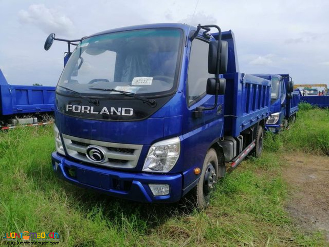 FORLAND DOUBLE CAB CARGO AND DUMP TRUCK