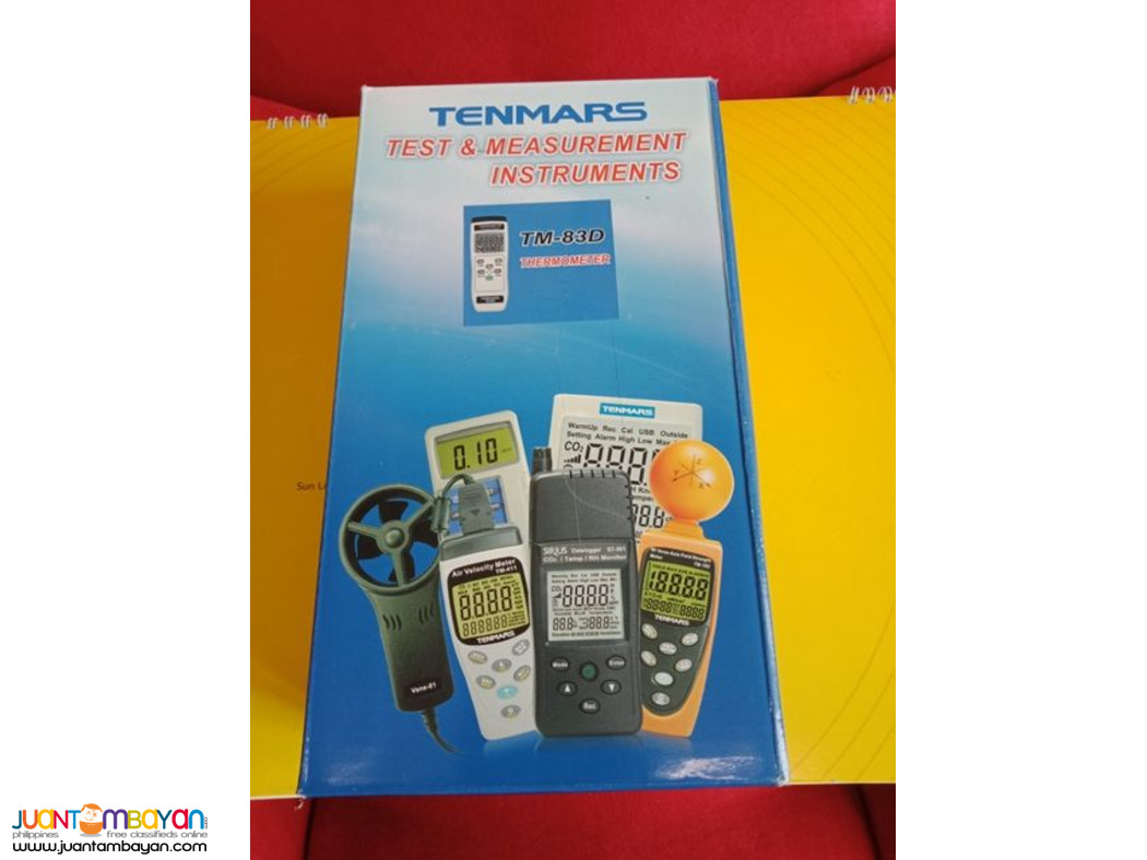 Thermocouple Datalogger, Thermocouple Type K/J/T/E/R/S/N, Tenmars