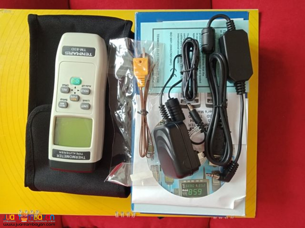 Thermocouple Datalogger, Thermocouple Type K/J/T/E/R/S/N, Tenmars