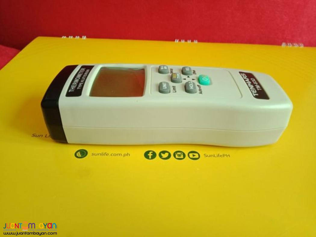 Thermocouple Datalogger, Thermocouple Type K/J/T/E/R/S/N, Tenmars