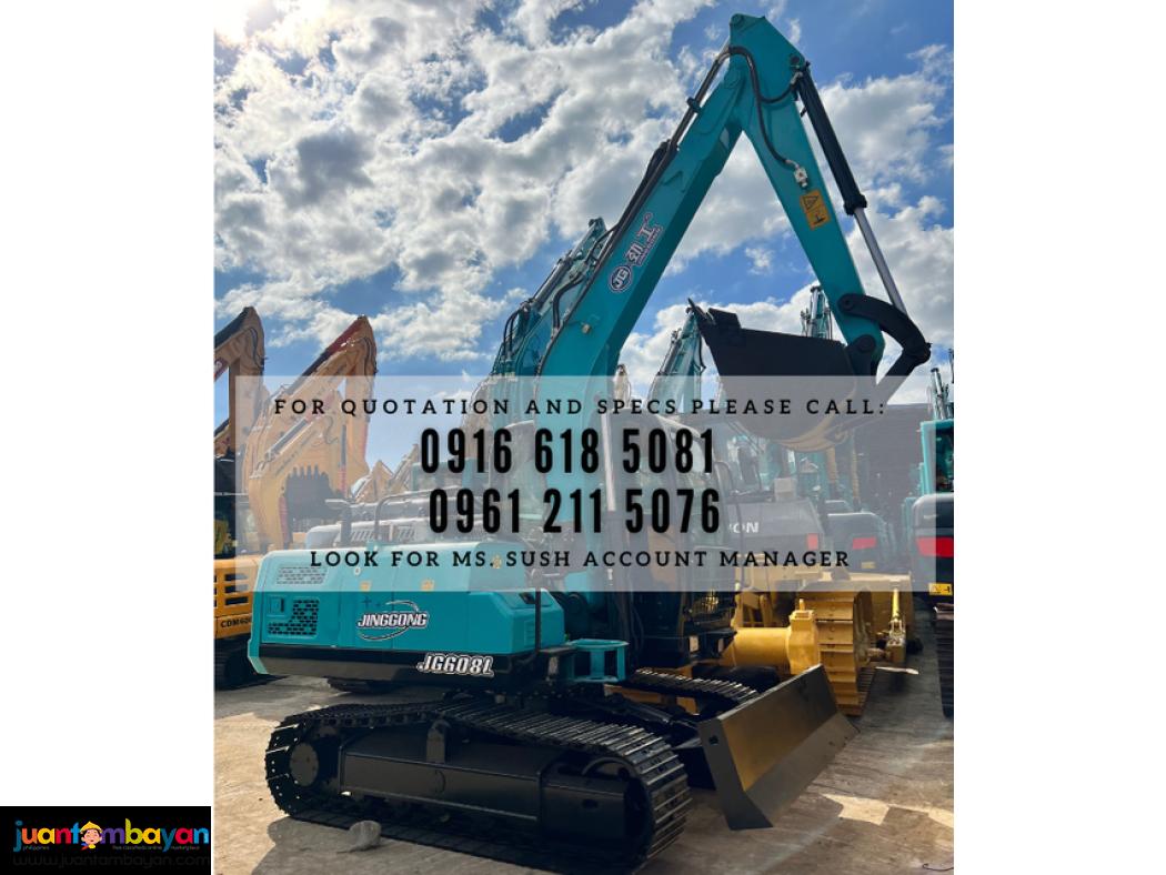 JG608L Excavator Bakchoe 0.25cbm with dozer Jinggong Available