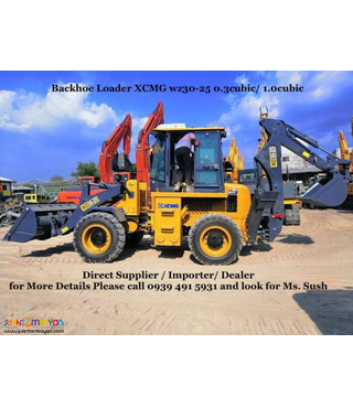 xCMG wz30-25 backhoe Loader 0.30 cubic backhoe & 1.0cubic loader 