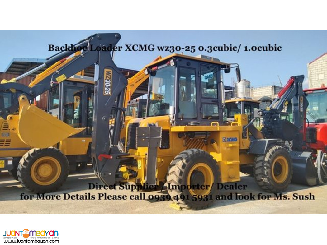 xCMG wz30-25 backhoe Loader 0.30 cubic backhoe & 1.0cubic loader 