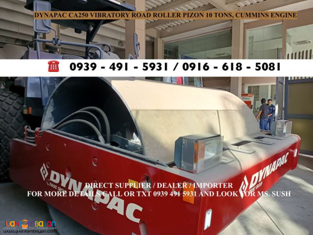 BRAND NEW Dynapac 10tons Vibratory road roller PIZON FOR SALE 