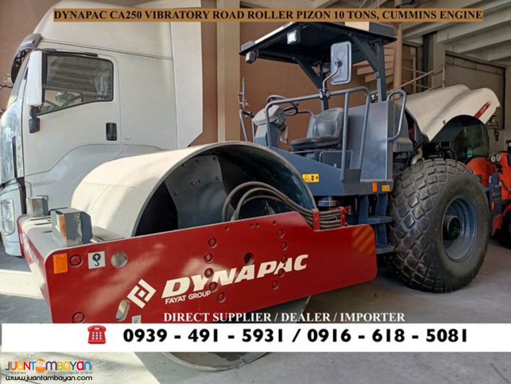 BRAND NEW Dynapac 10tons Vibratory road roller PIZON FOR SALE 