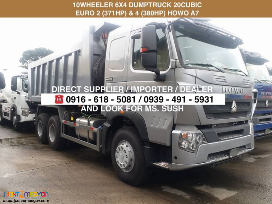 BRAND NEW 1O-WHEELER  DUMP TRUCK 20cubic Howo A7 FOR SALE