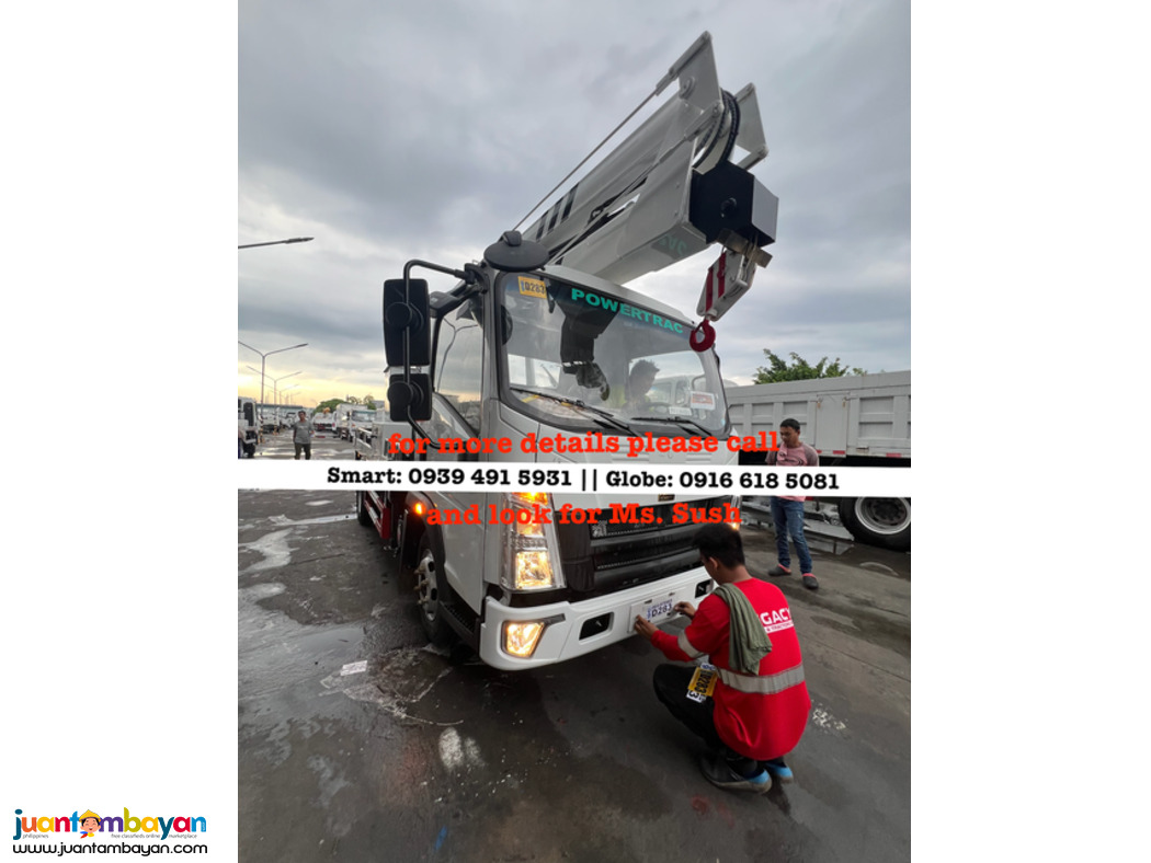 6 WHEELER SINOTRUK 14METERS MAN LIFT HOMAN H3
