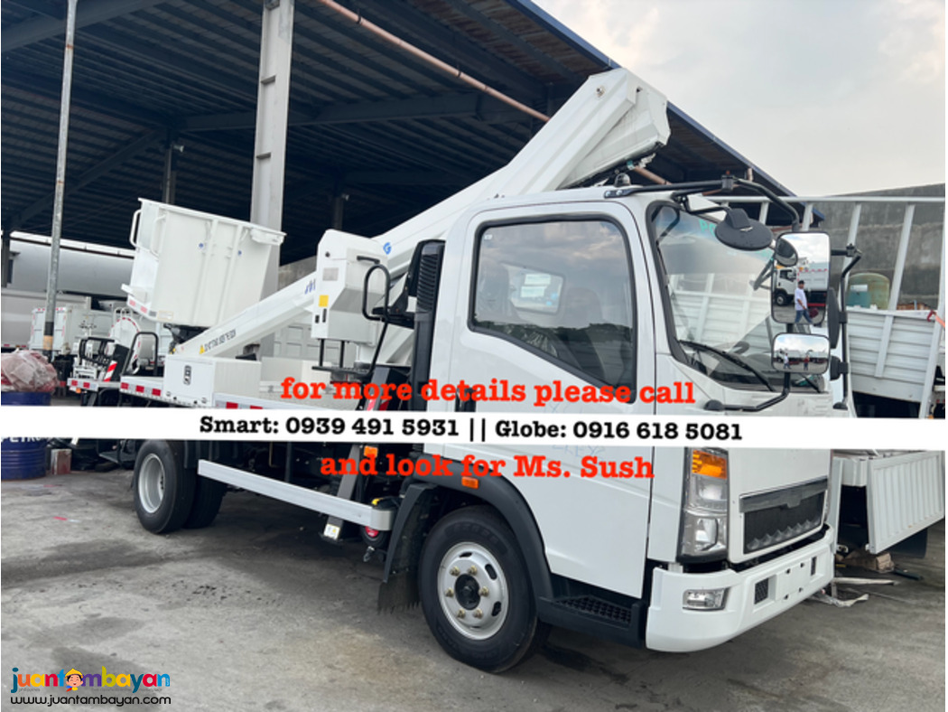 6 WHEELER SINOTRUK 14METERS MAN LIFT HOMAN H3