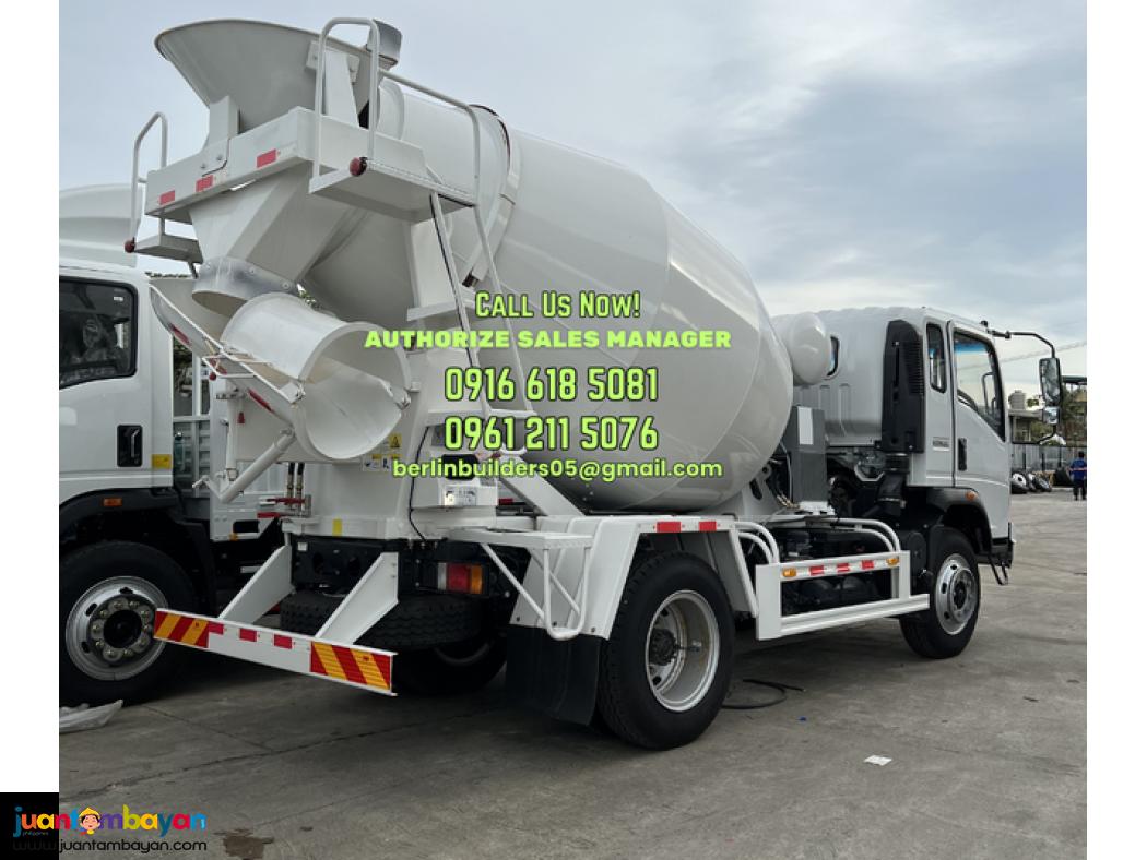 6 wheeler 4cbm transit mixer truck sinotruk brand new for sale
