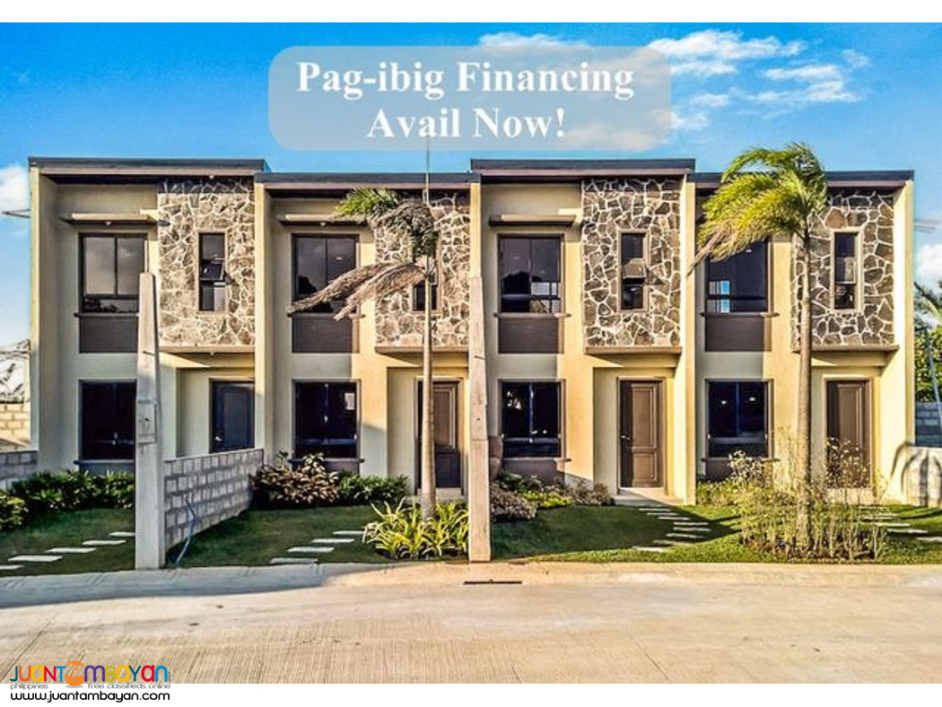 affordable townhouse in dasmarinas cavite thru pag ibig loan