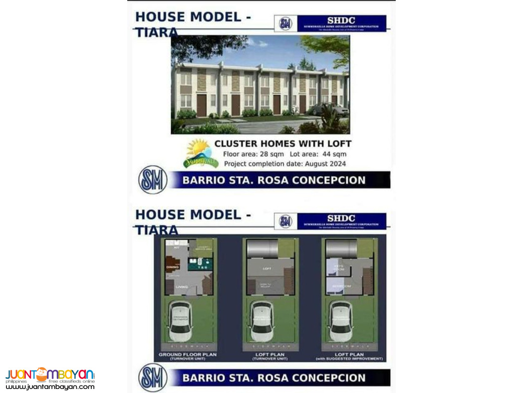 low cost housing in capas tarlac thru pag ibig financing