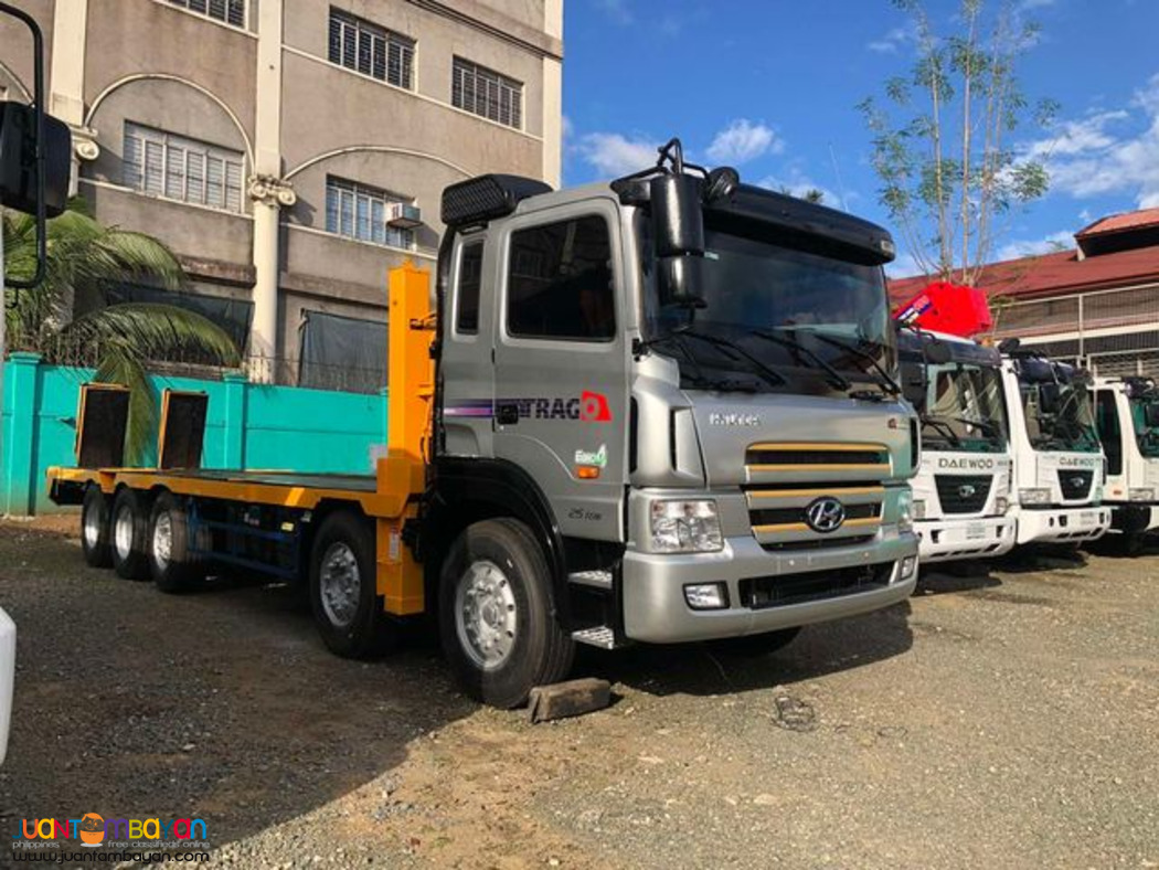 EURO 4 HYUNDAI TRAGO SELF LOADER TRUCK 40 TONNER