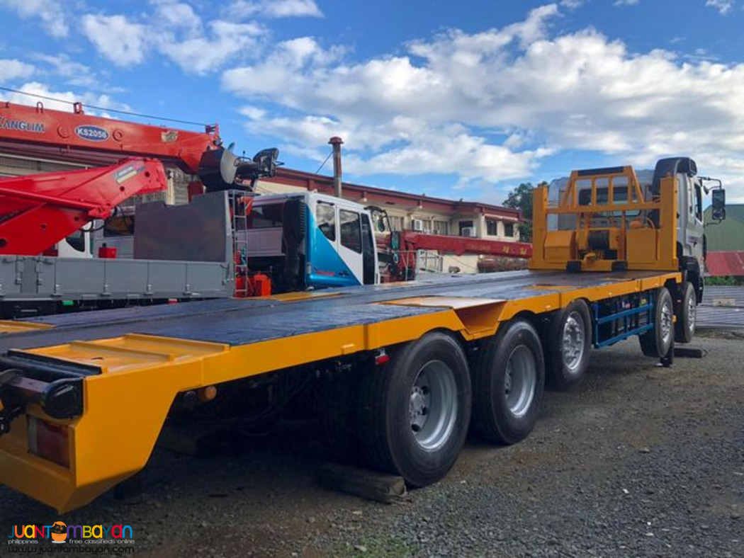 EURO 4 HYUNDAI TRAGO SELF LOADER TRUCK 40 TONNER