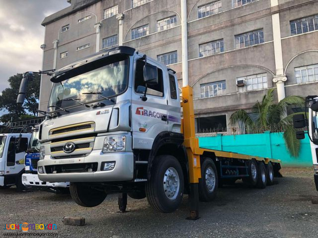 EURO 4 HYUNDAI TRAGO SELF LOADER TRUCK 40 TONNER