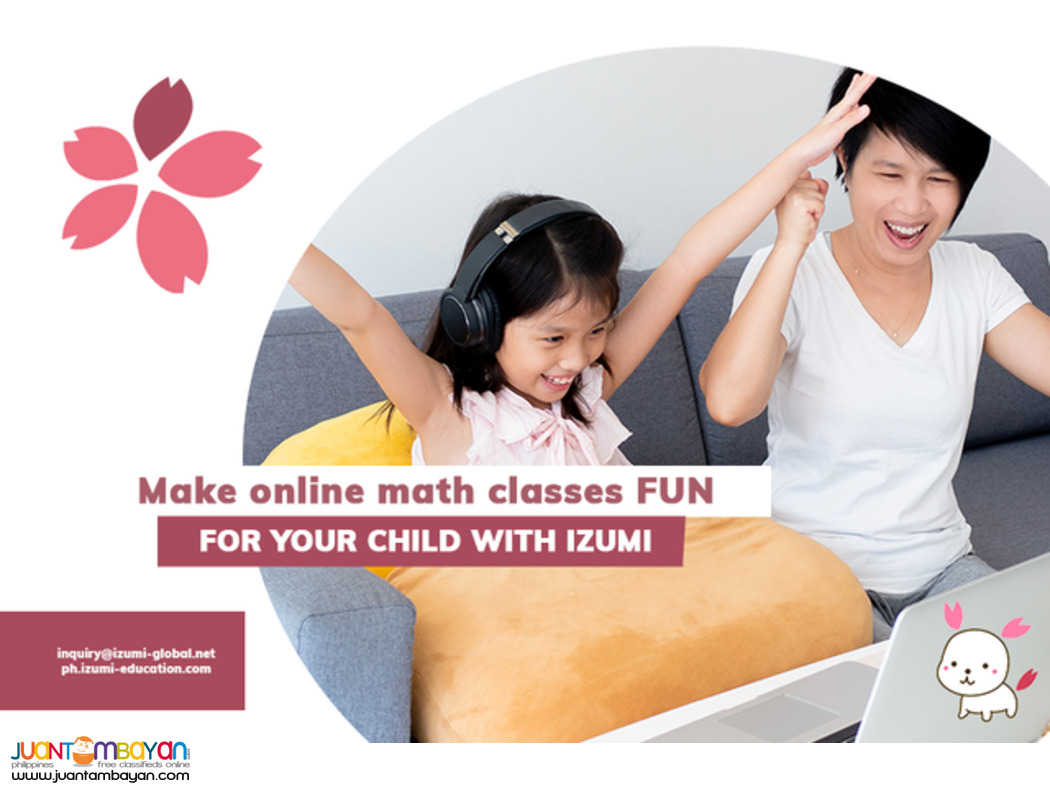 Make online math classes fun with Izumi Make online math classes fun with Izumi