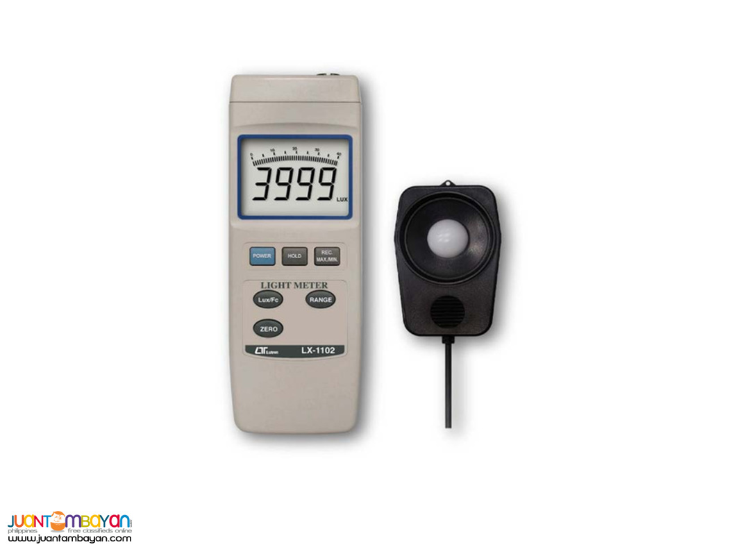 High Resolution Lux Meter, Light Meter, Lutron, LX-1102