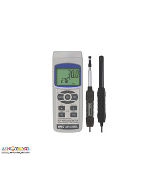 Hot Wire Anemometer, telescopic Anemometer, Datalogger