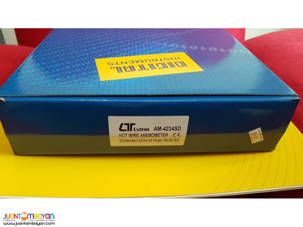 Hot Wire Anemometer, telescopic Anemometer, Datalogger