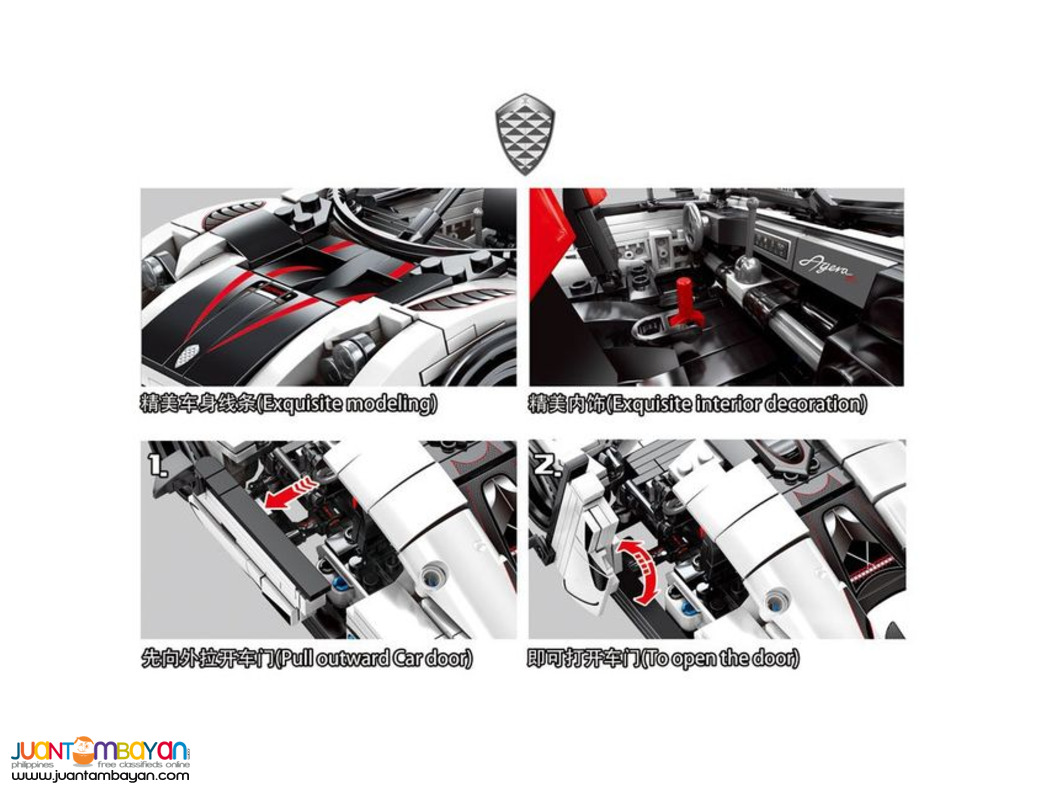 SY™ 8303 Technic Koenigsegg Agera RS1