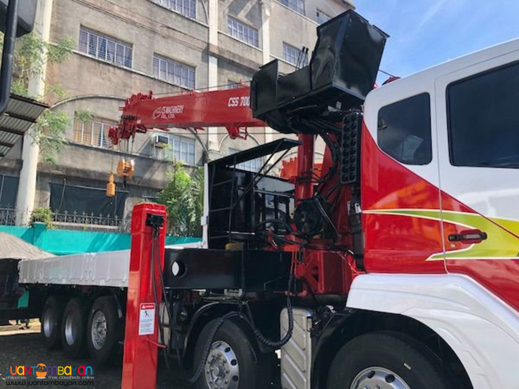 19 Tons Boom Truck with 25 Tons Truck Capacity EURO 4
