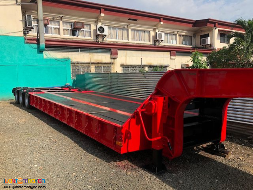 LOWBED TRAILER FOR BACKHOE