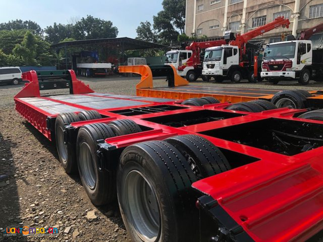 LOWBED TRAILER FOR BACKHOE