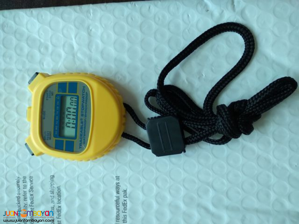 Traceable 1042 Stopwatch, Waterproof, Shockproof, Stopwatch