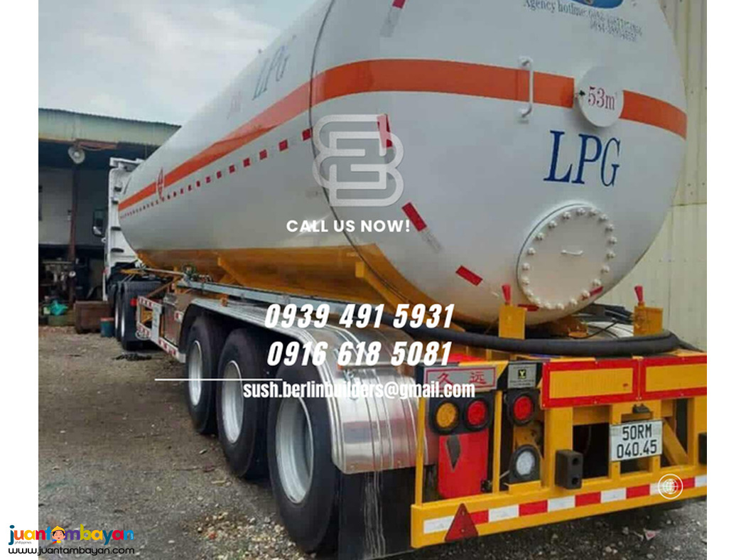 LPG tank trailer for sale