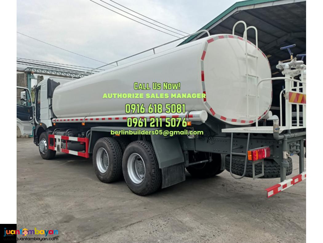 20kl water truck 10wheeler sinotruk howo brand new for sale
