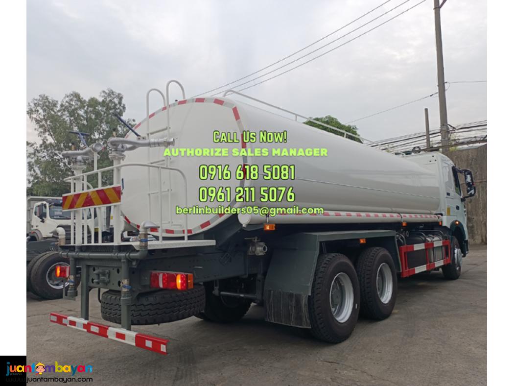 20kl water truck 10wheeler sinotruk howo brand new for sale