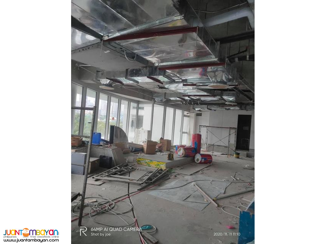 Ducted Chilled water supply and installation