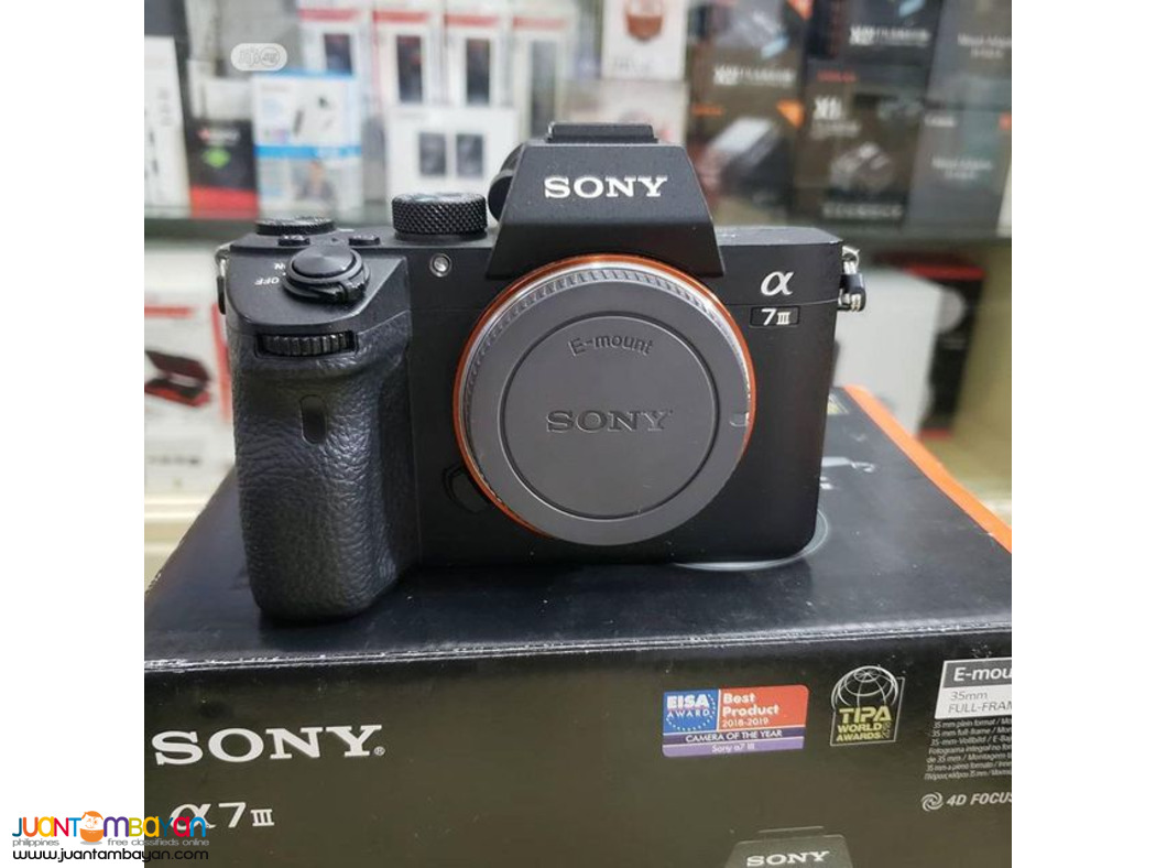 Sony Alpha A7 III Mirrorless Digital Camera... $640.00
