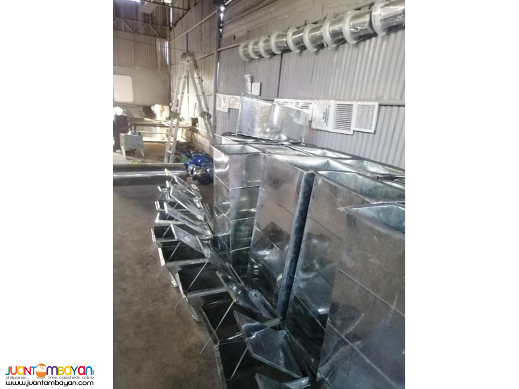 Exhaust and fresh air labor and materials