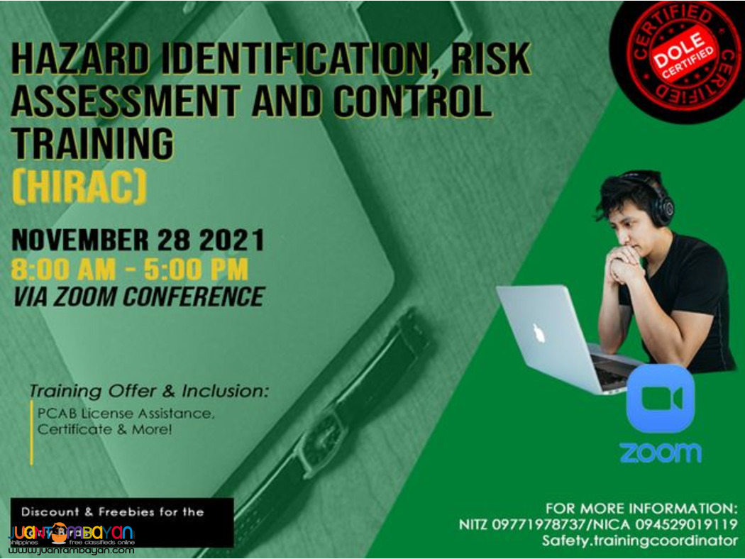 Safety Training - Cosh, Bosh, Lcm, Spa & Etc.