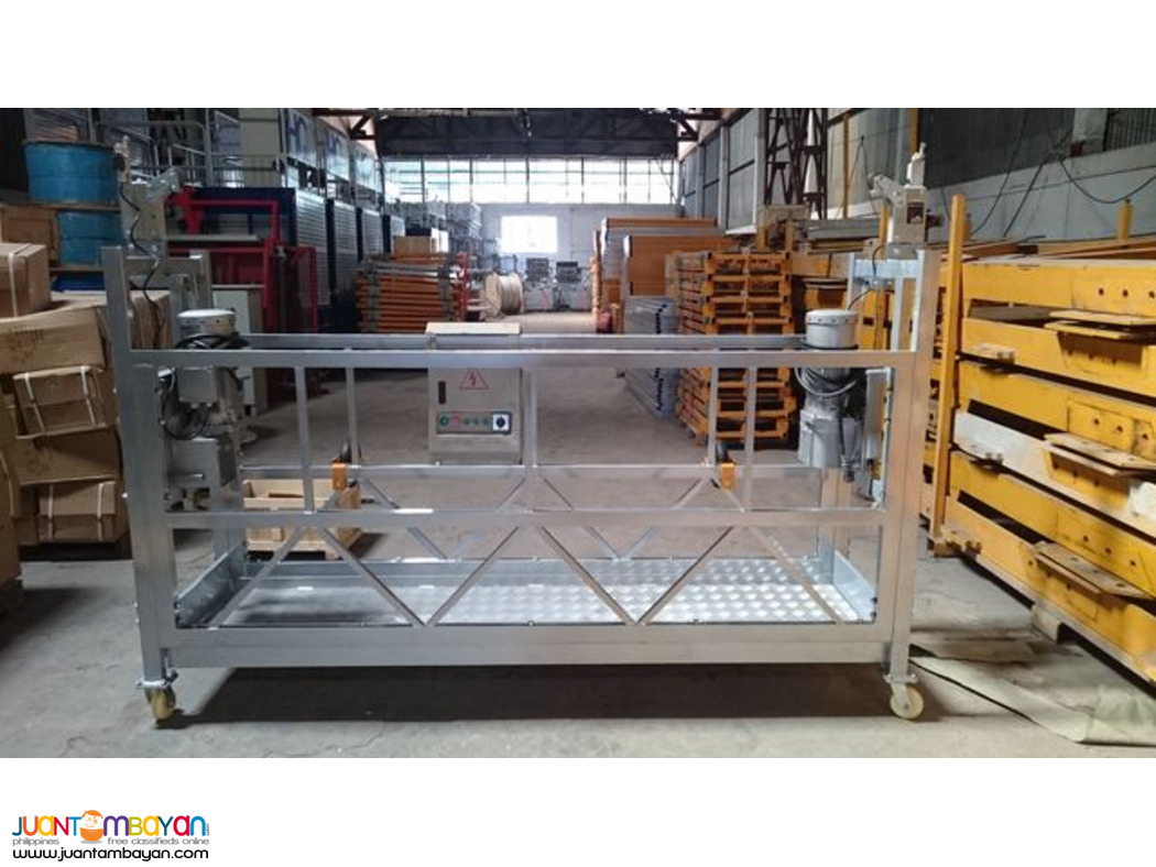 MOTORIZED GONDOLA (Steel, Galvanized, Aluminum Platform)