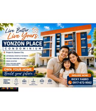 QC affordable studio unit near SM City North EDSA