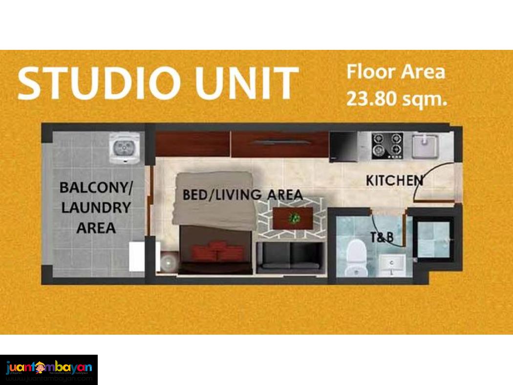 QC affordable studio unit near SM City North EDSA