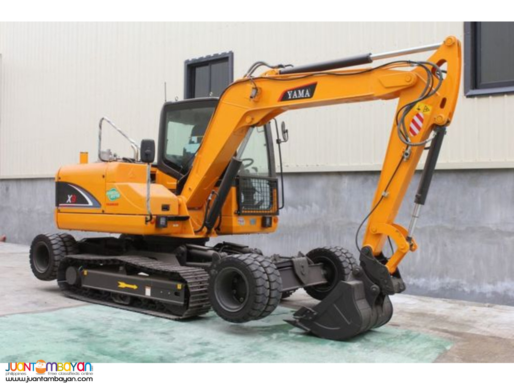XY 75W-8 WHEEL BACKHOE & X9-WHEEL CRAWLER BACKHOE