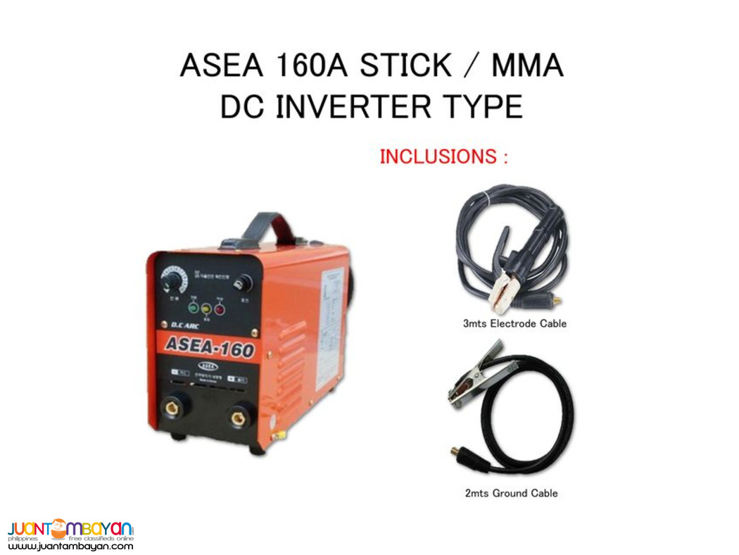 ASEA 160A DC Inverter Type Welding Machine - Made in Korea